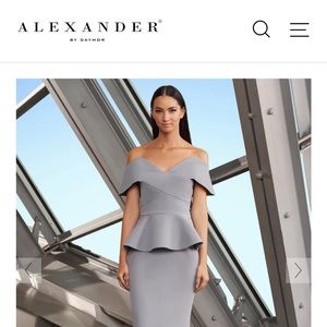Beautiful Alexander by Daymor dress, Style 1151.